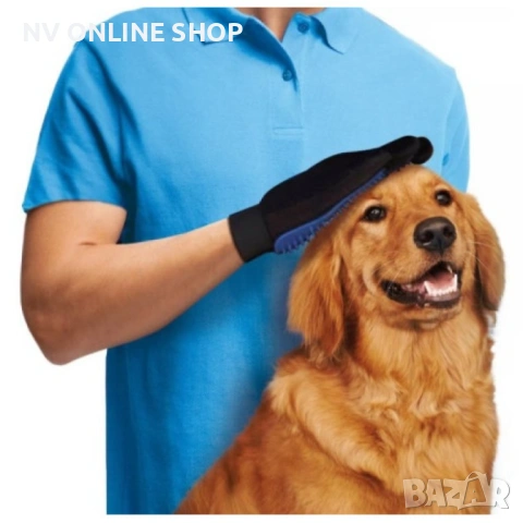 Ръкавица T r u e T o u c h за почистване на косми на домашни любимци, снимка 4 - За кучета - 53179662