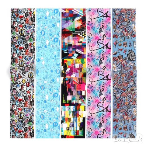  10 броя Комплект фолио графити , снимка 2 - Продукти за маникюр - 31454718