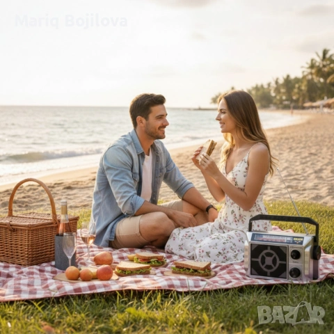 Радио Meier MD-9393 с акумулаторна батерия и FM/AM/SW обхват — мощен звук и яснота, снимка 6 - Радиокасетофони, транзистори - 53627190