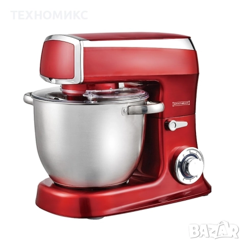 Планетарен миксер със стоманена купа Royalty line 2100W, снимка 6 - Миксери - 52262091