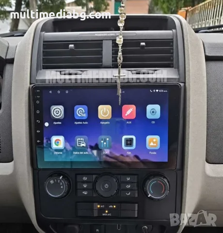 Ford Kuga 2/Escape 2007 - 2012 Мултимедия Навигация Android, снимка 3 - Аксесоари и консумативи - 50070394