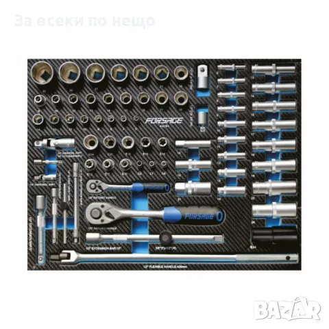 Шкаф с инструменти със 7 чекмеджета – 5 пълни Forsage, снимка 5 - Аксесоари и консумативи - 50322704