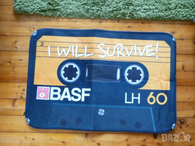 7. Килимче аудиокасета audio tape касетофон касетка стерео