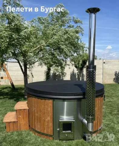 Джакузи на дърва