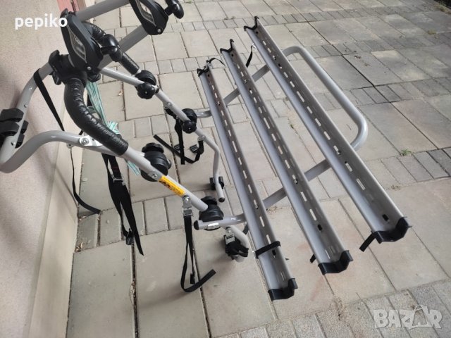 Продавам колела внос от Германия багажник PERUZO ITALY за превоз на 3 велосипеда, снимка 13 - Аксесоари за велосипеди - 41590672