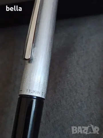 Писалака Pelikan 21 Silvexa Germanyв запазен вид писец-бяло злато 585 -14 карата , снимка 6 - Други ценни предмети - 49283059