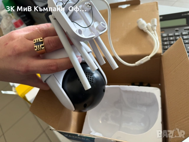 Купулна WI-fi камера RobiCam, снимка 4 - IP камери - 53811696