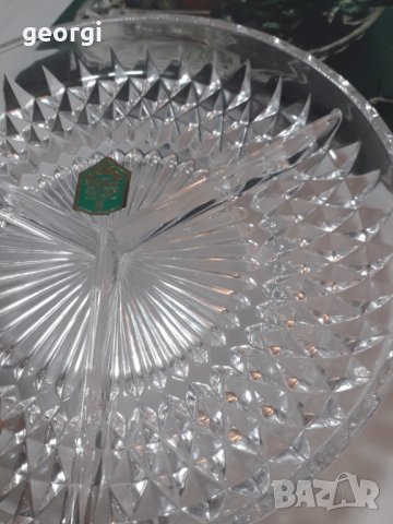 Немски кристален ордьовър  WMF    11/3, снимка 4 - Прибори за хранене, готвене и сервиране - 33933476