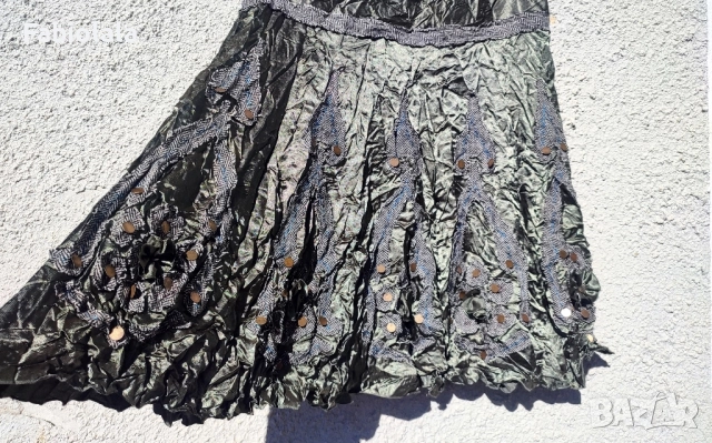 Bruno Antognini skirt 42/XL , снимка 3 - Поли - 52233572