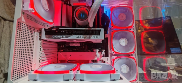 Продавам Супер Гейм PC Ryzen 9 7900X/32Gb/500Gb+1TB SSD/RTX 5060TI 16Gb/WiFi&BT/Гаранция, снимка 4 - Геймърски - 53577193