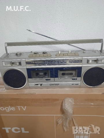 Касетофон SHARP GF450 Japan 1983 работи 