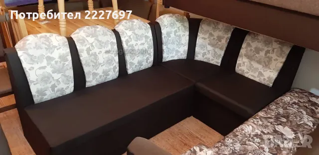 Кухненски ъгъл разтегателен. На Топ цена!, снимка 3 - Дивани и мека мебел - 47432219