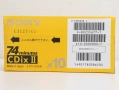 SONY Cdix II CdixII Cdix2 Cdix 2, type II chrome, 1996г, неразпечатана кутия -10 бр, снимка 4