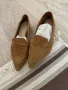 мокасини зара zara велур естествен, снимка 3