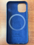 Оригинален кожен калъф за iPhone 12 мини закупен от Apple магазин., снимка 3