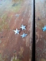 Стари петолъчки,звездички за вензели, снимка 2