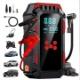Комбиниран Jump Starter (бичѐ), 8000 mAh, Power Bank, 150 PSI компресор и LED фенер, снимка 1