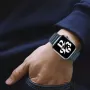 Кожена каишка с магнит за Apple Watch ULTRA/SE/10/9/8/7/6/5, снимка 4