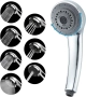 Душ слушалка с високо налягане и хромирано покритие, 7 режима, снимка 1