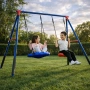 Комплект от 2 метални люлки FunZone - безкрайно забавление на двора, снимка 7