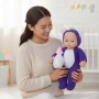 Интерактивна кукла бебе с костюм на животно – говори, смее се и плаче (30 см), снимка 7