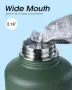 Coolflask термобутилка 1.9L със сламка и 3 капачки, снимка 7