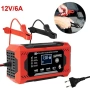Зарядно устройство за кола , 12V 6A, LCD дисплей, режим на ремонт, снимка 8