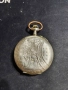 Швейцарски джобен часовник с посребрени капаци 1925г. - 10 РУБИНА, снимка 11