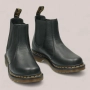 Нови дамски боти Dr. Martens естествена кожа, снимка 2