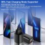 33 W USB-C зарядно устройство с цифров дисплей,2 порта QC PD 3.0 PPS бързо зареждане,iPhone/Samsung, снимка 2