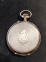 Швейцарски СРЕБЪРЕН джобен часовник 1901г. с позлата - 6 РУБИНА - ПРОМОЦИЯ, снимка 4