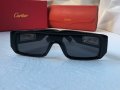 Cartier 2023 дамски слънчеви очила правоъгълни, снимка 4