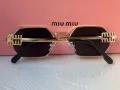 Miu 2024 дамски слънчеви очила осмоъгълни 3 цвята, снимка 11