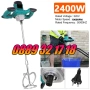 Бъркалка за строителни смеси 2400W, бъркалка миксер за бетон, снимка 2
