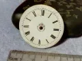 THOS RUSSELL МЕХАНИЗЪМ от МАРКОВ РЯДЪК СТАР ДЖОБЕН ЧАСОВНИК с РИСУВАН ПОРЦЕЛАНОВ ЦИФЕРБЛАТ 12619, снимка 2