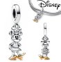 Сребърен висящ елемент Пандора,"Любима Мини",Disney 100 years Anniversary/нов, снимка 1 - Колиета, медальони, синджири - 41343420