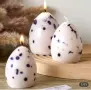 3D яйце 6 см силиконов молд форма фондан шоколад гипс смола свещ декор, снимка 2