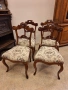 Антични Викториански столове к - т 4 броя, снимка 3