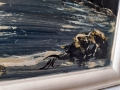Картина Море масло на фазер Петър Петров подписана, снимка 2