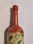 Декорирана бутилка за Нова година, снимка 4