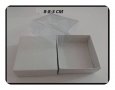 ниска картонена кутия прозрачен капак картонени кутии ръчна изработка сувенир сапун фигурка кутийка
