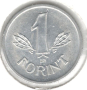 Hungary-1 Forint-1989 BP.-KM# 575