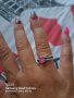 продавам сребърен пръстен , снимка 1 - Пръстени - 42643454