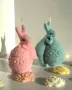Молд зайче с яйце два вида НАМАЛЕН, снимка 1