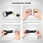  LEORO-ултравиолетов LED фенер (LED UV Flashlight) , снимка 8