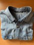 Мъжка риза-Tom Tailor Denim, спортнa-синьо раие,размер М, снимка 1 - Ризи - 38599001