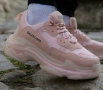 Дамски Маратонки Balenciaga TrиpleS Цвят- Розово, снимка 2
