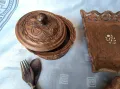 Ръчно изработени и резбовани дървени , снимка 4