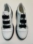 Мъжки ежедневни обувки - Бели с Черен - 42, снимка 2