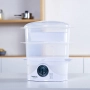 Уред за готвене на пара Taurus Salutecook 800W, 6 л, таймер 60 мин, 2 съда за готвене, съд за бял ор, снимка 7